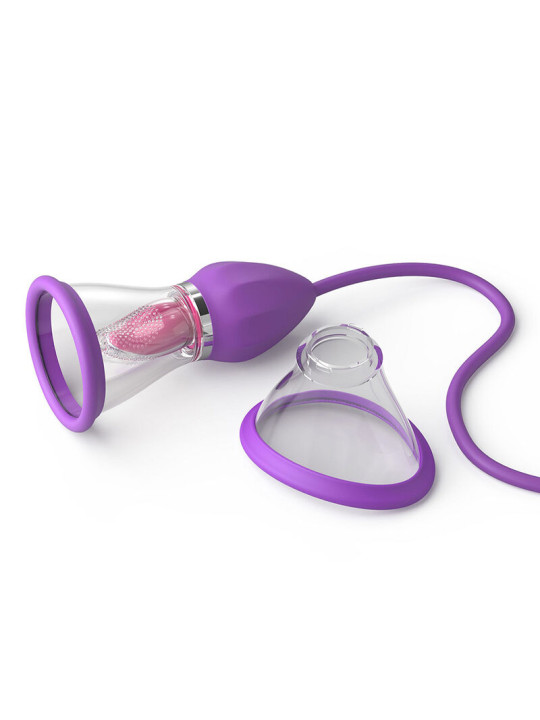 FANTASY FOR HER - ULTIMATE PLEASURE MAX MANGUERA DE SUCCIÓN CON LENGUA ESTIMULADORA MORADO DE LA MARCA FANTASY FOR HER