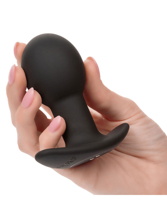 CALEXOTICS PLUG ANAL VIBRADOR 10 MODOS SILICONA NEGRO DE LA MARCA CALEXOTICS