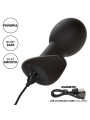 CALEXOTICS PLUG ANAL VIBRADOR 10 MODOS SILICONA NEGRO DE LA MARCA CALEXOTICS