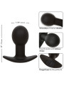 CALEXOTICS PLUG ANAL VIBRADOR 10 MODOS SILICONA NEGRO DE LA MARCA CALEXOTICS