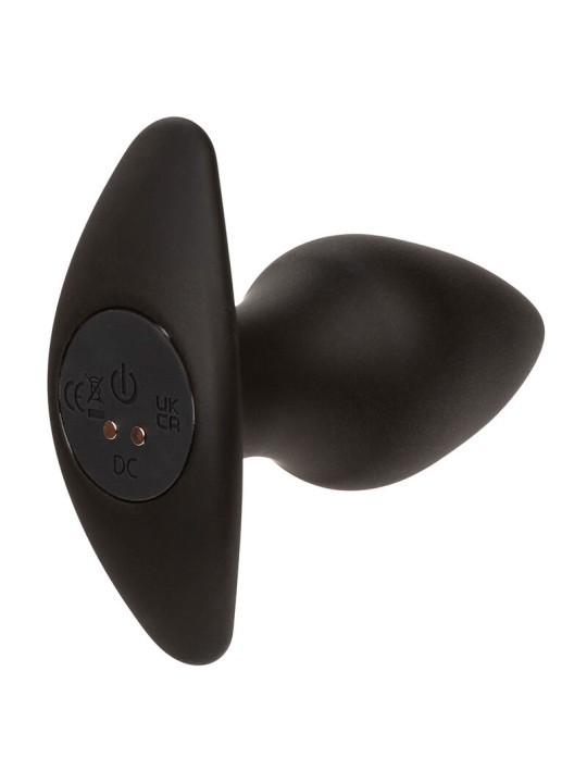CALEXOTICS PLUG ANAL VIBRADOR 10 MODOS SILICONA NEGRO DE LA MARCA CALEXOTICS