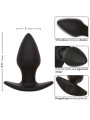 CALEXOTICS PLUG ANAL VIBRADOR 10 MODOS SILICONA NEGRO DE LA MARCA CALEXOTICS