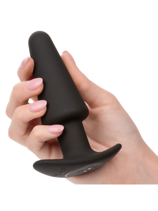 CALEXOTICS PLUG ANAL VIBRADOR 10 MODOS SILICONA NEGRO DE LA MARCA CALEXOTICS