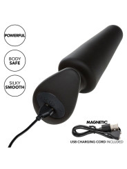 CALEXOTICS PLUG ANAL VIBRADOR 10 MODOS SILICONA NEGRO DE LA MARCA CALEXOTICS