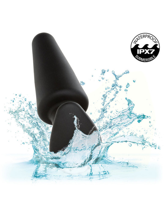 CALEXOTICS PLUG ANAL VIBRADOR 10 MODOS SILICONA NEGRO DE LA MARCA CALEXOTICS