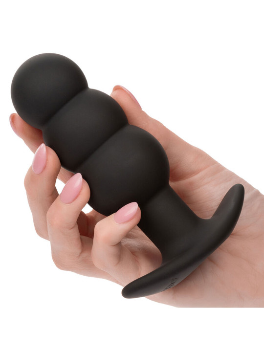 CALEXOTICS PLUG ANAL VIBRADOR SILICONA 10 MODOS NEGRO DE LA MARCA CALEXOTICS