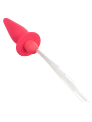 CALEXOTICS PLUG ANAL VIBRANTE CON LUCES 10 MODOS SILICONA ROSA DE LA MARCA CALEXOTICS