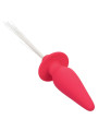 CALEXOTICS PLUG ANAL VIBRANTE CON LUCES 10 MODOS SILICONA ROSA DE LA MARCA CALEXOTICS