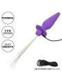 CALEXOTICS PLUG ANAL VIBRANTE CON LUCES 10 MODOS SILICONA VIOLETA DE LA MARCA CALEXOTICS