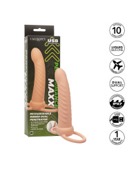 CALEXOTICS MAXX DOBLE PENETRADOR VIBRADOR 10 MODOS DE LA MARCA CALEXOTICS
