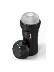 MASTURBADOR AUTOLUBRICANTE PDX EXTREME TRANSPARENTE DE LA MARCA PDX EXTREME