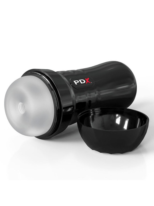 MASTURBADOR AUTOLUBRICANTE PDX EXTREME TRANSPARENTE DE LA MARCA PDX EXTREME