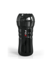 MASTURBADOR AUTOLUBRICANTE PDX EXTREME TRANSPARENTE DE LA MARCA PDX EXTREME
