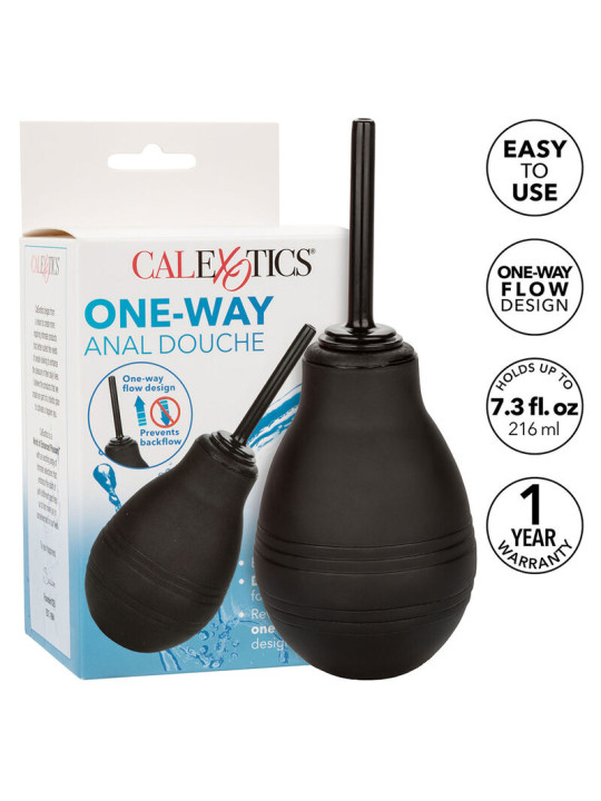 CALEXOTICS DUCHA ANAL ONE-WAY CON VÁLVULA UNIDIRECCIONAL DE LA MARCA CALEXOTICS