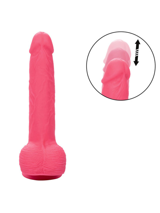 VIBRADOR REALÍSTICO CALEXOTICS STUDS 10 MODOS ROSA DE LA MARCA CALEXOTICS