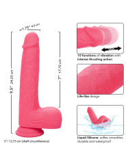 VIBRADOR REALÍSTICO CALEXOTICS STUDS 10 MODOS ROSA DE LA MARCA CALEXOTICS