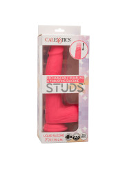 VIBRADOR REALÍSTICO CALEXOTICS STUDS 10 MODOS ROSA DE LA MARCA CALEXOTICS
