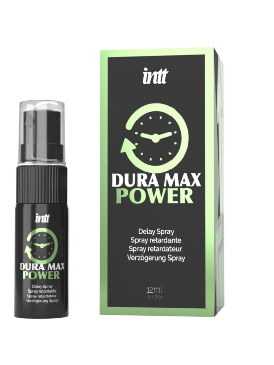 SPRAY RETARDANTE DURA MAX POWER PARA HOMBRES DE LA MARCA INTT FOR HIM