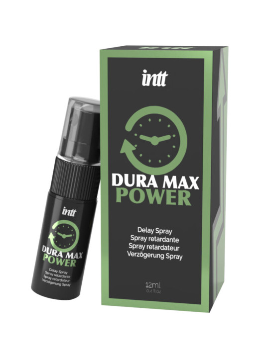 SPRAY RETARDANTE DURA MAX POWER PARA HOMBRES DE LA MARCA INTT FOR HIM