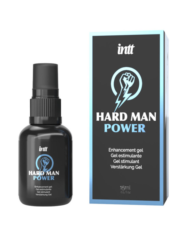 GEL ESTIMULANTE HARD MAN POWER PARA HOMBRES DE LA MARCA INTT FOR HER