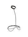 ARNÉS EUPHORIA PLUS SIZE CON CADENA Y CORREA AJUSTABLE DE LA MARCA CALEXOTICS