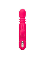 VIBRADOR CALENTABLE RABBIT TRIPLE FUNCIÓN JACK FANTASY ROSA DE LA MARCA CALEXOTICS