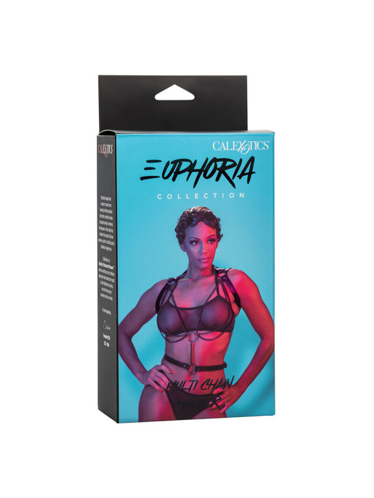 ARNÉS CABESTRO MULTICADENA EUPHORIA PREMIUM CALEXOTICS DE LA MARCA CALEXOTICS