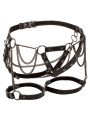 ARNÉS DE MUSLO PLUS SIZE CON CADENAS PREMIUM EUPHORIA DE LA MARCA CALEXOTICS