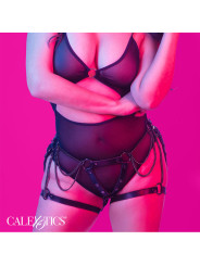 ARNÉS DE MUSLO PLUS SIZE CON CADENAS PREMIUM EUPHORIA DE LA MARCA CALEXOTICS