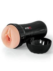 MASTURBADOR VAGINAL AUTOLUBRICANTE PDX EXTREME WET PUSSIES DE LA MARCA PDX EXTREME
