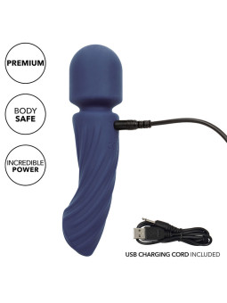 MASAGEADOR DOBLE MOTOR 12 FUNCIONES CHARISMA ALLURE MORADO DE LA MARCA CALEXOTICS