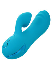 VIBRADOR Y ESTIMULADOR DUAL SUNSET BEACH 10 FUNCIONES DE LA MARCA CALEXOTICS