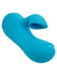 VIBRADOR Y ESTIMULADOR DUAL SUNSET BEACH 10 FUNCIONES DE LA MARCA CALEXOTICS