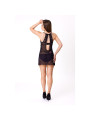 BABYDOLL MAIA LIVCO CORSETTI NEGRO S/M - LENCERÍA SEXY DE LA MARCA LIVCO CORSETTI SETS