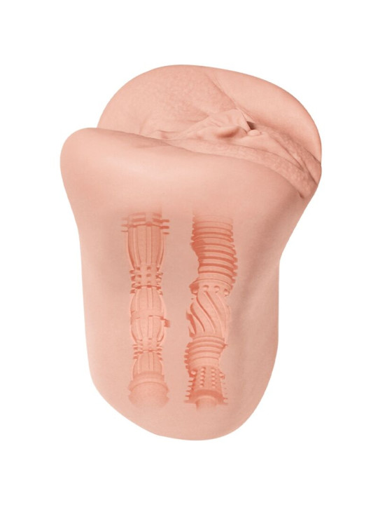 MASTURBADOR MASCULINO DOBLE VAGINA Y ANO SUPER REALÍSTICO LOLA DE LA MARCA ALIVE