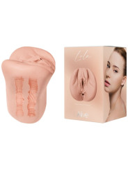 MASTURBADOR MASCULINO DOBLE VAGINA Y ANO SUPER REALÍSTICO LOLA DE LA MARCA ALIVE