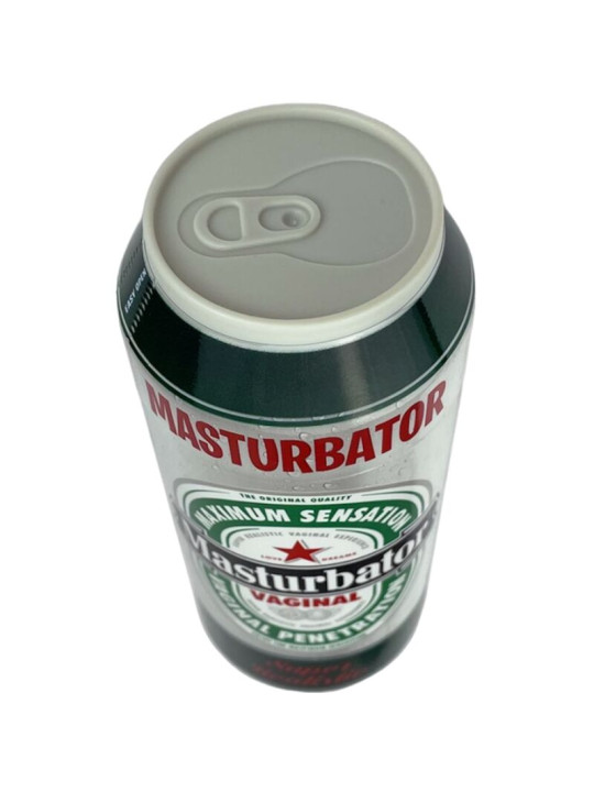 MASTURBADOR MASCULINO VAGINA REALISTA LATA CERVEZA DE LA MARCA ALIVE