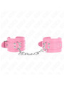 MUÑEQUERAS BDSM ROSA AJUSTABLES KINK 20-23 CM DE LA MARCA KINK WRIST RESTRAINT