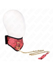 COLLAR CON CORREA DE ENCAJE KINK SCANDAL 75 CM DE LA MARCA KINK COLLAR & GAG
