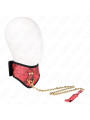 COLLAR CON CORREA DE ENCAJE KINK SCANDAL 75 CM DE LA MARCA KINK COLLAR & GAG