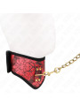 COLLAR CON CORREA DE ENCAJE KINK SCANDAL 75 CM DE LA MARCA KINK COLLAR & GAG