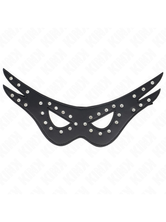 MÁSCARA DE POLIPIEL SEXY KINK - MODELO 2 27X13 CM DE LA MARCA KINK MASKED ALLURE