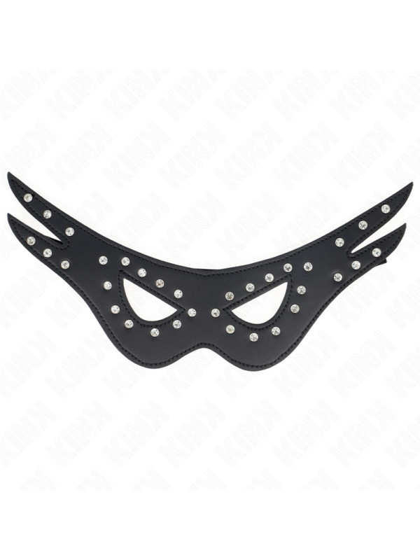 MÁSCARA DE POLIPIEL SEXY KINK - MODELO 2 27X13 CM DE LA MARCA KINK MASKED ALLURE