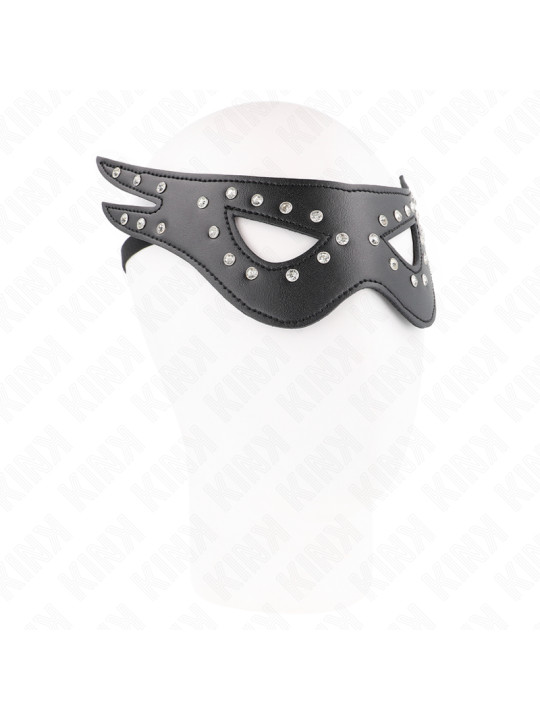 MÁSCARA DE POLIPIEL SEXY KINK - MODELO 2 27X13 CM DE LA MARCA KINK MASKED ALLURE