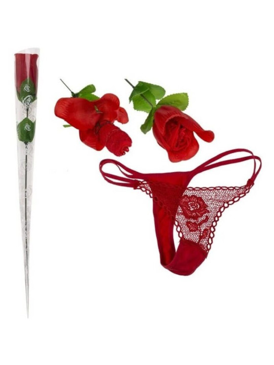 ROSA CONVERTIBLE EN TANGA - REGALO PICANTE Y ROMÁNTICO DE LA MARCA DIABLO PICANTE
