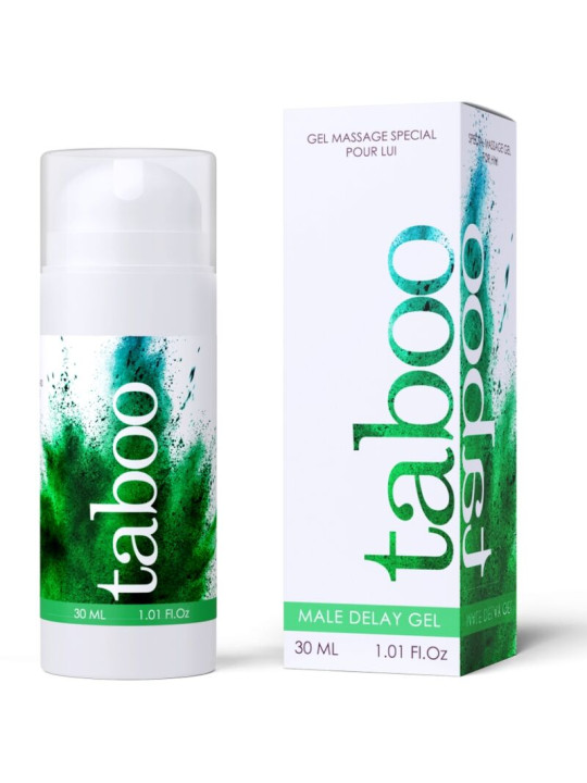 GEL RETARDANTE TABOO MALE DELAY 30 ML - PROLONGA LA ERECCIÓN DE LA MARCA RUF