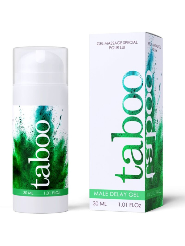 GEL RETARDANTE TABOO MALE DELAY 30 ML - PROLONGA LA ERECCIÓN DE LA MARCA RUF