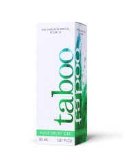 GEL RETARDANTE TABOO MALE DELAY 30 ML - PROLONGA LA ERECCIÓN DE LA MARCA RUF