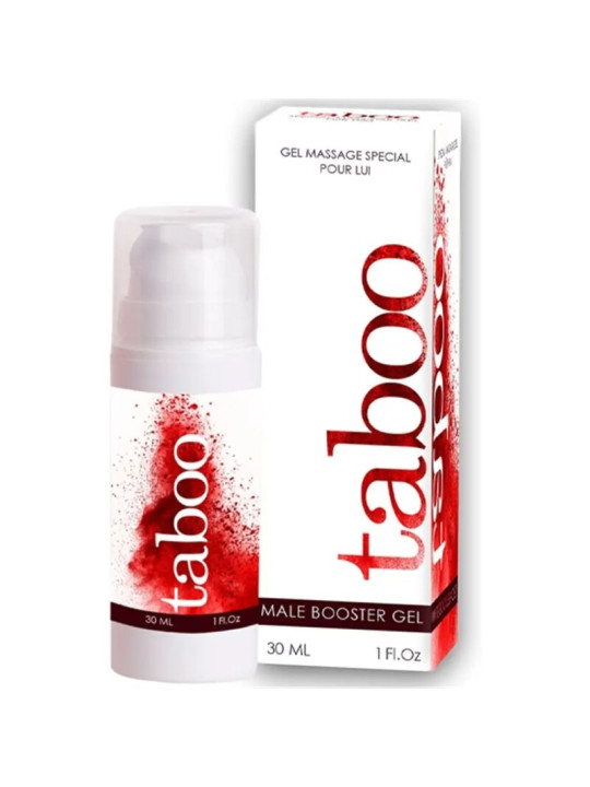 GEL ERECCIÓN MASCULINA TABOO MALE BOOSTER 30 ML DE LA MARCA RUF