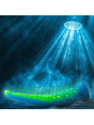 DILDO TENTÁCULO SCYLLA FLUORESCENTE 25CM SILICONA DE LA MARCA EPIC